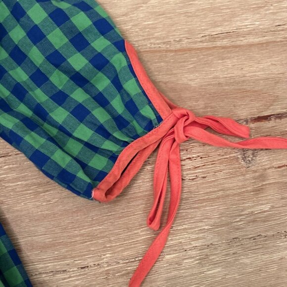 The Oaks Apparel Girls Dress Size 5 Plaid Peter Pan Collar Gingham Check - Picture 3 of 6